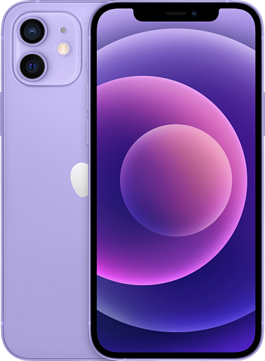 Смартфон Apple iPhone 12 64GB (фиолетовый) Б/У (категория A)