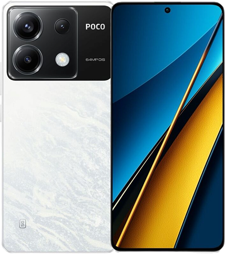 Смартфон POCO X6 8/256 ГБ (белый)