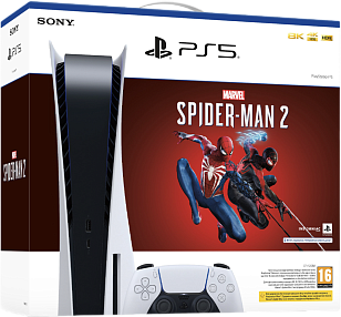 Изображение Sony PlayStation 5 825 Гб + Marvel's Spider-Man 2