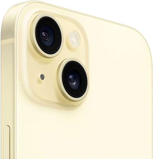Смартфон Apple iPhone 15 128GB 2 sim (желтый)