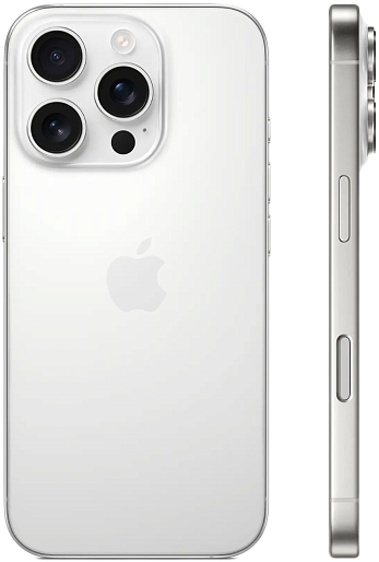 Смартфон Apple iPhone 16 Pro 1TB (белый титан) 2 sim, без RuStore