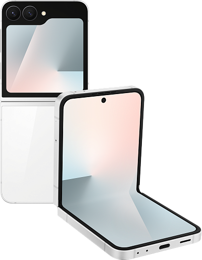 Смартфон Samsung Galaxy Z Flip 7 FE (F761B) 256GB (белый) AE/EU