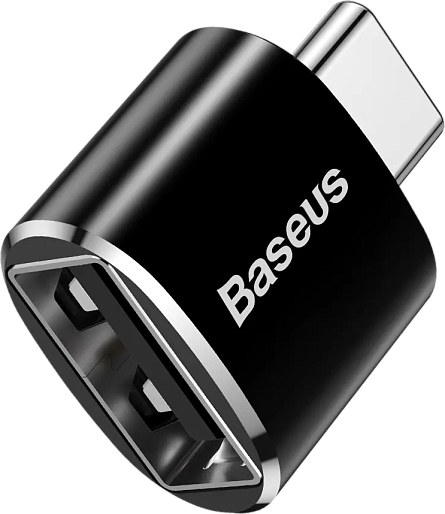 Переходник Baseus Mini USB Female to Type-C male adapter comverter (USB-A - USB-C)