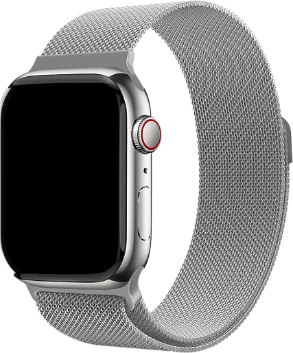 Ремешок uBear Spark Strap для Apple Watch 38/40/41/42mm (серебристый) S/M
