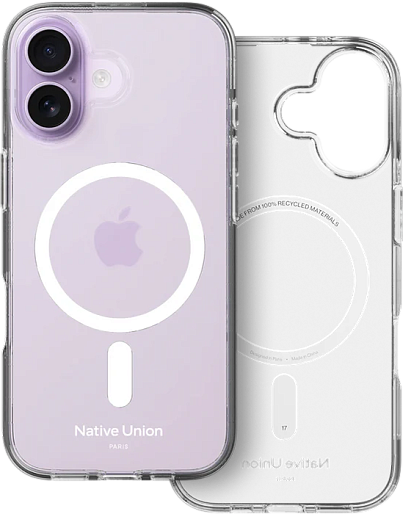 Чехол Native Union Re(Clear) для iPhone 17 (прозрачный)