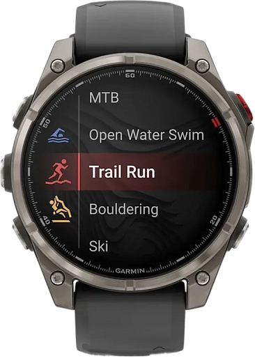 Умные часы Garmin Fenix 8 Pro 47mm Amoled Sapphire (графитовый/черный)