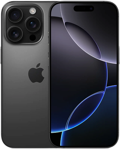 Смартфон Apple iPhone 16 Pro 128GB (черный титан) Б/У (категория A) EU