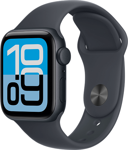 Умные часы Apple Watch SE 3 44mm with Sport Band (черный) S/M