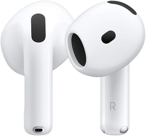 Наушники Apple AirPods 4 с шумоподавлением (белый) уценка