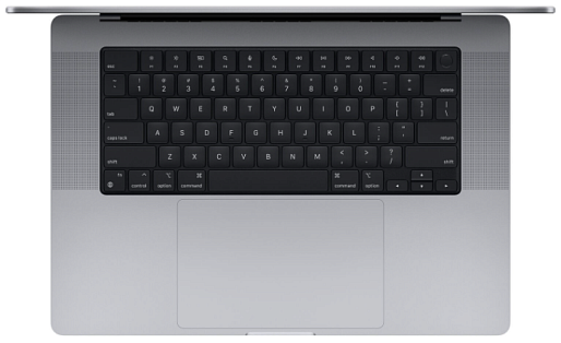 Ноутбук Apple MacBook Pro 16 M1 512GB 16-core GPU (MK183*/A) US + гравировка (серый космос)