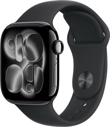Умные часы Apple Watch Series 11 42mm with Sport Band (черный) S/M