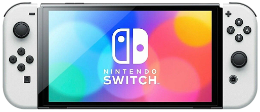 Портативная игровая приставка Nintendo Switch OLED 64GB (белый)