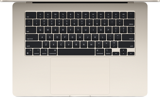 Ноутбук Apple MacBook Air 13 (M2, 2024) 16/256GB (MC7W4) US, английская раскладка (сияющая звезда)