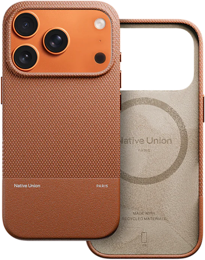 Чехол Native Union Re(Classic) для iPhone 17 Pro Max (коричневый)