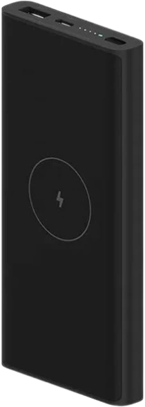 Внешний аккумулятор Xiaomi Mi Wireless Power Bank (10000 mAh) 10w (черный)