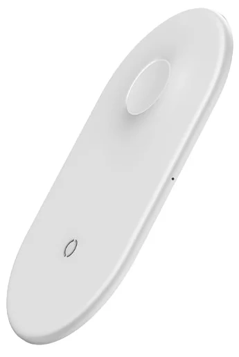 Беспроводная зарядка Baseus Smart 2 in 1 Wireless Charger Type-C Version (белый) 