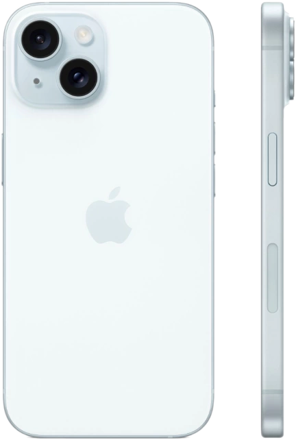 Смартфон Apple iPhone 15 128GB (голубой)