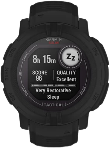 Умные часы Garmin ️Instinct 2 Solar Tactical (черный)