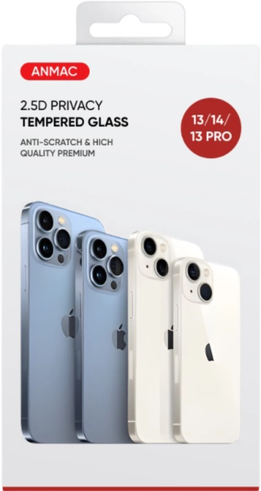 Защитное стекло Anmac для Apple iPhone 13/13 Pro/14