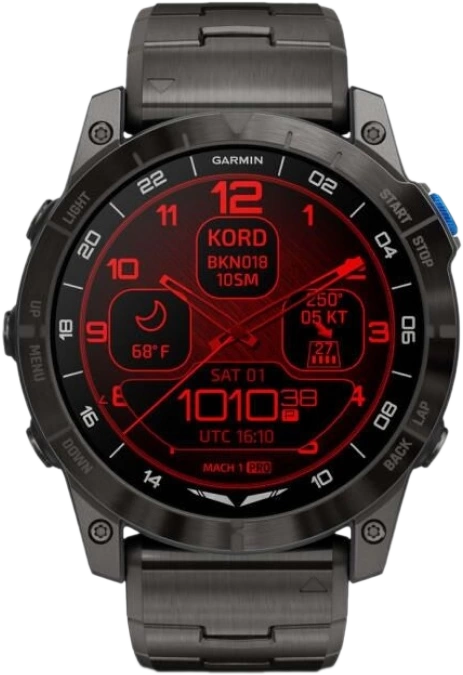 Умные часы Garmin ️D2 Mach 1 Pro (черный)