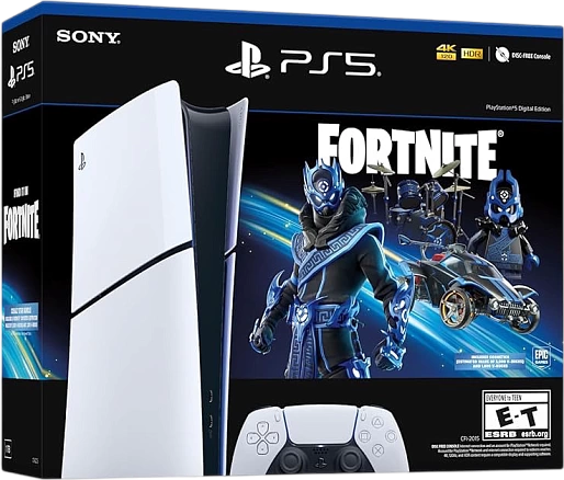 Игровая приставка Sony PlayStation 5 Slim 1ТБ + Fortnite Cobalt Star Bundle EU