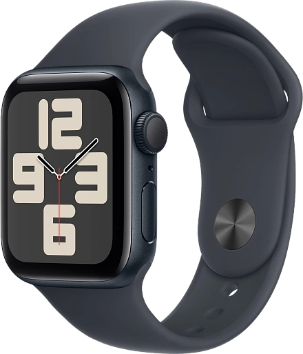 Умные часы Apple Watch SE 2 (2024) 40mm with Sport Band (темная ночь) S/M