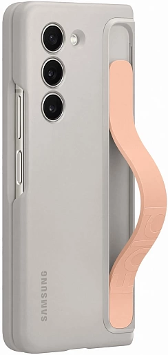 Оригинальный чехол Samsung Samsung Galaxy Z Fold5 Standing Case with Strap (песочный)