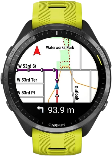 Умные часы Garmin Forerunner 965 (желтый)