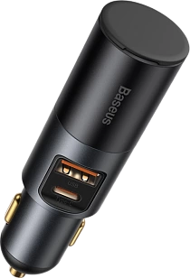 Изображение Baseus Share Together Fast Charge Car Charger with Cigarette Lighter Expansion Port U+C 120W