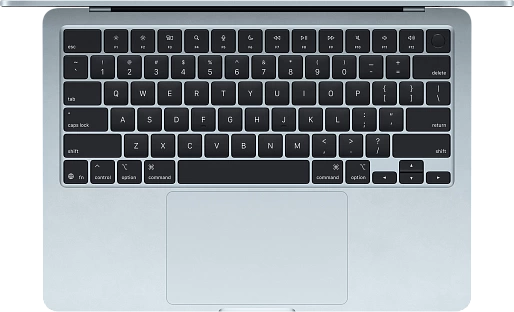 Ноутбук Apple MacBook Air 13 (M4, 2025) 16/256GB (MC6T4) US + гравировка (небесный голубой)