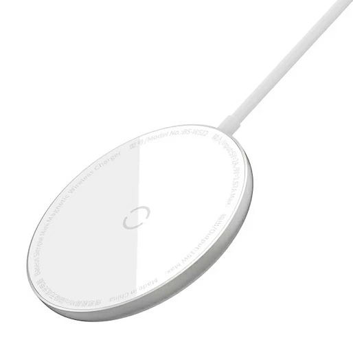 Беспроводная зарядка Baseus simple wireless charger for iphone 12/13 (белый) 