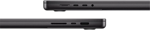 Ноутбук Apple MacBook Pro 16 (M3 Max, 2023) 36/1TB (MRW33) US + гравировка (космический черный)