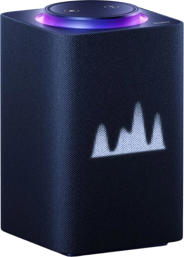 Умная колонка Яндекс Станция Макс с Zigbee (синий)