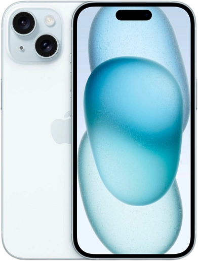 Смартфон Apple iPhone 15 128GB (голубой)