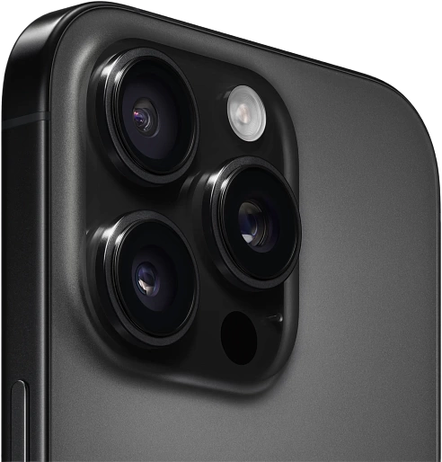 Смартфон Apple iPhone 16 Pro 128GB (черный титан) 2 sim, без RuStore