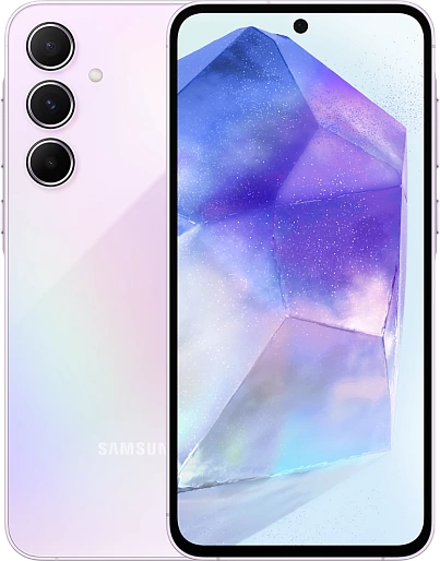 Смартфон Samsung Galaxy A55 (A556E) 8/128 ГБ AE/EU (лиловый)
