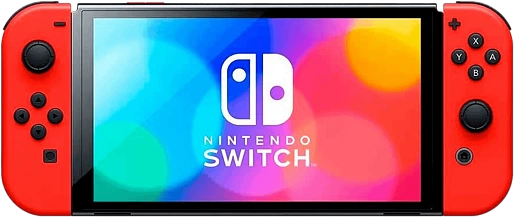 Портативная игровая приставка Nintendo Switch OLED 64GB (Mario Red)
