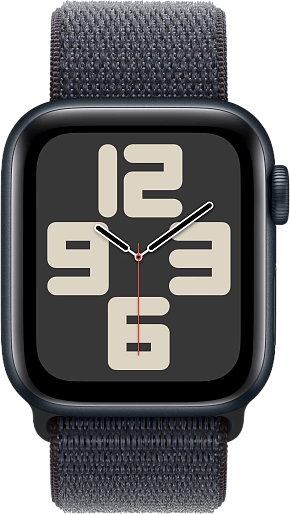 Умные часы Apple Watch SE 2 (2024) 40mm with Sport Loop (темная ночь)