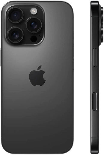 Смартфон Apple iPhone 16 Pro 128GB (черный титан) 2 sim, без RuStore