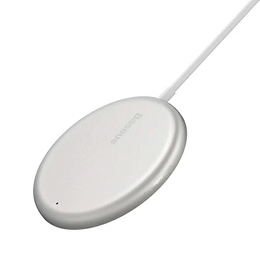 Беспроводная зарядка Baseus simple wireless charger for iphone 12/13 (белый) 